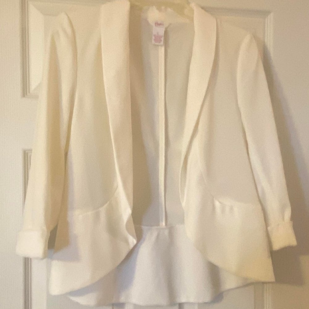 White Lightweight Blazer